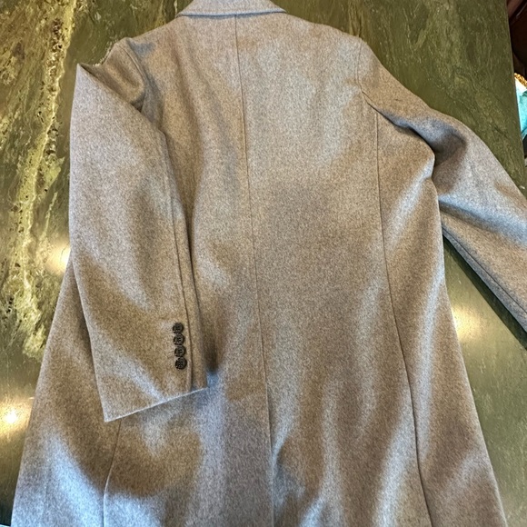 Beautiful like new heather gray wool blend car coat - Picture 5 of 5